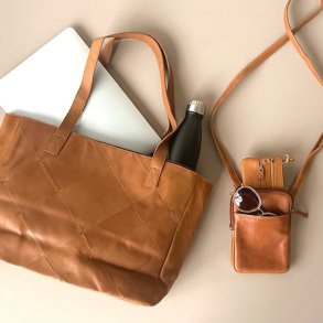 Sonja shopper + mobiltaske