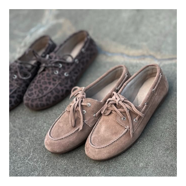 SAVANNAH SUEDE Loafer Lys beige