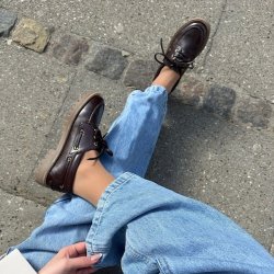 Sejler sko The Walk skind brun str 36-41