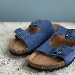 Skvulp Biosandal bl suede