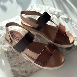 Sandal Anna kileh�l - skind str 37-41