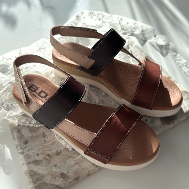Sandal Anna kileh�l - skind str 37-41