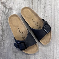Sandal isabella sort ruskind s�l Str. 36-41