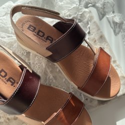 Sandal Anna kileh�l - skind str 37-41