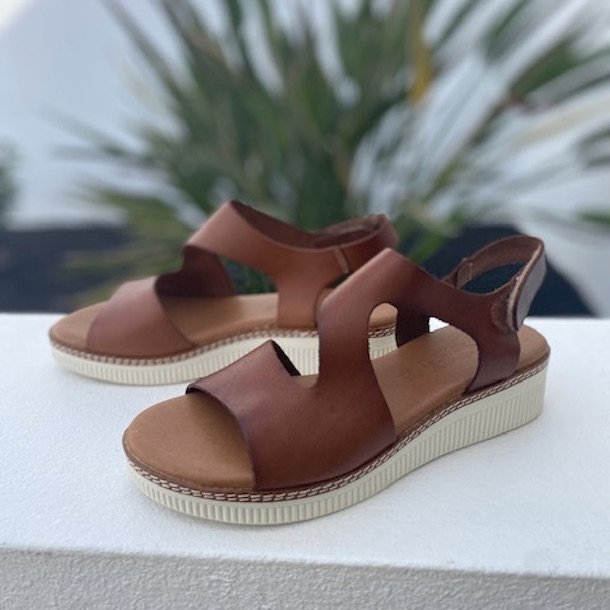 Sandal zoe whiskey skind str. 36-42