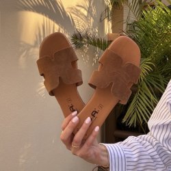 Sandal chic cognac ruskind str 35-41