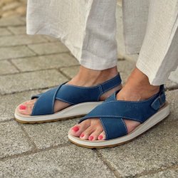 Fly Flot dame sandal bl skind str. 36-41