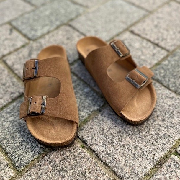 Biosandal Skvulp sand ruskind