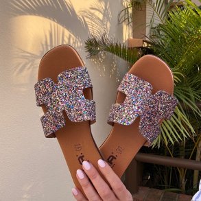 Sandal chic glam skind str 36-41