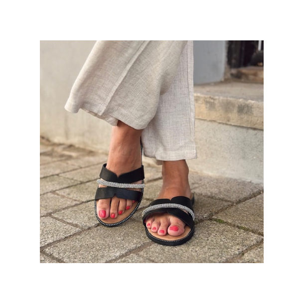 Sandal Isabel sort Str. 36-41