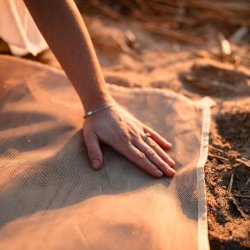sandfri strandt�ppe 200x150 cm