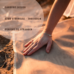 sandfri strandt�ppe 200x150 cm