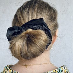 Scrunchie oversize satin