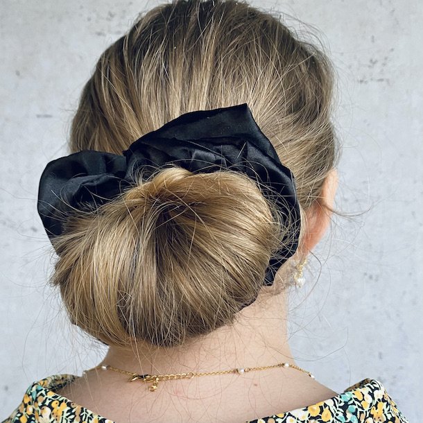 Scrunchie oversize satin