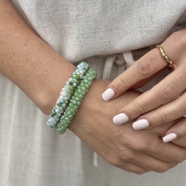 Chunky elastik armbnd miks