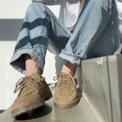 Sejler sko The Walk ruskind beige str 36-41
