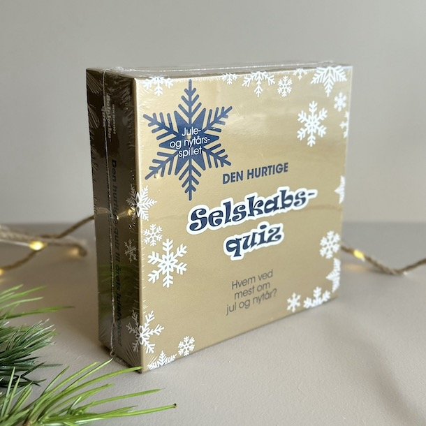 Selskabsquiz i guld boks 