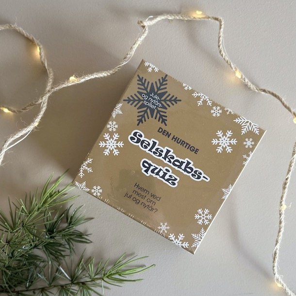 Selskabsquiz i guld boks 