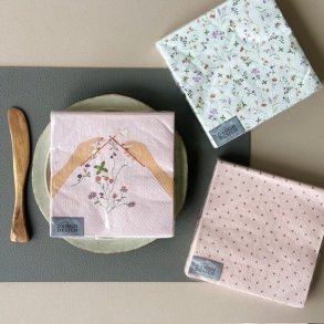 Servietter 3-lags papir 33 x 33 cm