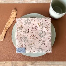 Servietter blomster 3-lags papir 20stk