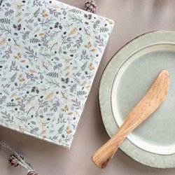 Middagsservietter efterrsblade 3-lags papir 40 x 40 cm