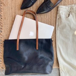 Shopper med crossbody 2 i 1