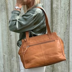 Gerda shopper - skind