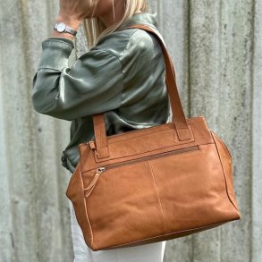 Gerda shopper - skind