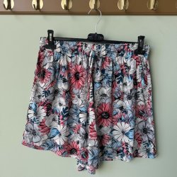 Shorts flower miks viskose