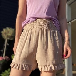 Shorts med flsekant str. XS-M