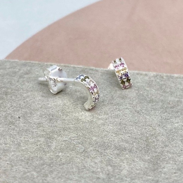 Sia restikker med pastelfarver slv