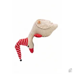 Siddende juleand � h25 cm