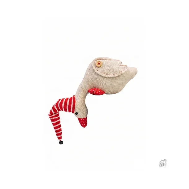 Siddende juleand � h25 cm