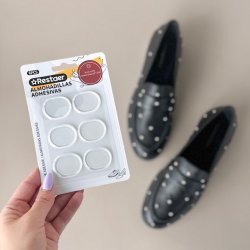 Sm silikone indlg til sko - 6 stk