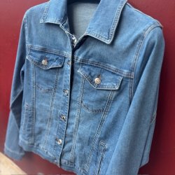Denim jakke classic str. S-XXXL