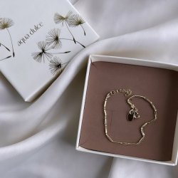 Armbnd MALENA Forgyldt Slv