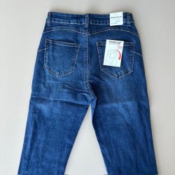 Slim fit jeans just blue stretch str. M - 4xl