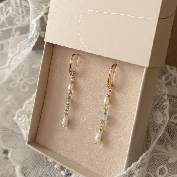 �rering SINNA PEARL Forgyldt S�lv