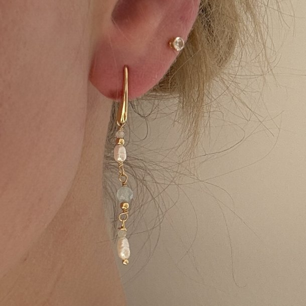 �rering SINNA PEARL Forgyldt S�lv