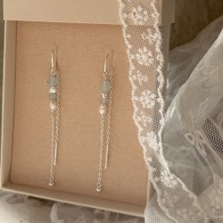 Tr�de �reringe SINNA PEARL - 925 S�lv 