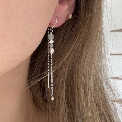 Tr�de �reringe SINNA PEARL - 925 S�lv 