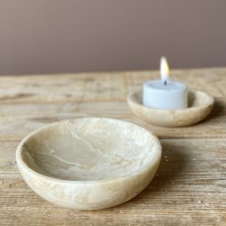 KLEIS skl 10 cm offwhite marmor