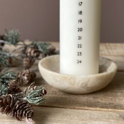 KLEIS skl 10 cm offwhite marmor