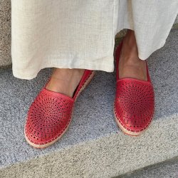 Espadrillos rd lace - skind str 36-41