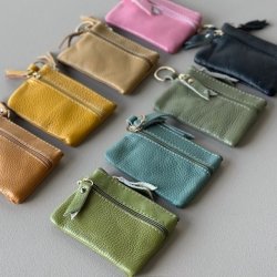 Lille pung med nglering skind