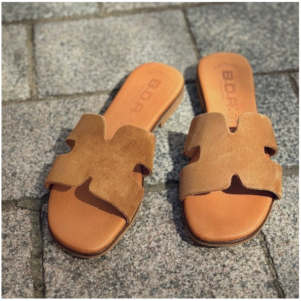 Sandal chic BRUN ruskind str 35-41