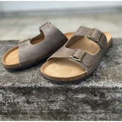 Skvulp herre sandal Dark brown str. 41-46