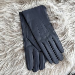 Klassiske skind handsker Fleeceforede lammeskind str 6,5-8