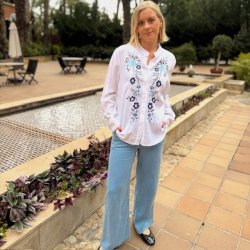 Skjorte EDITH bomuld str. M-XXXL