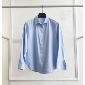 Skjorte i bl� - S-XL